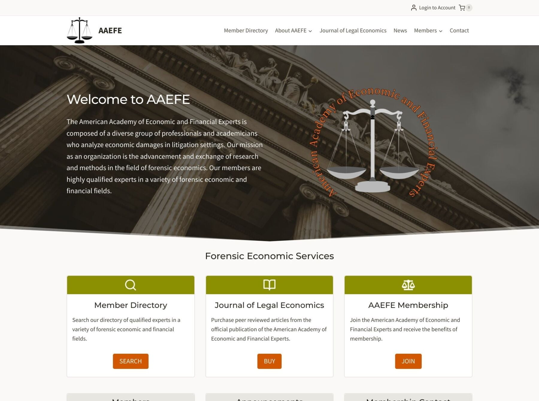 AAEFE homepage