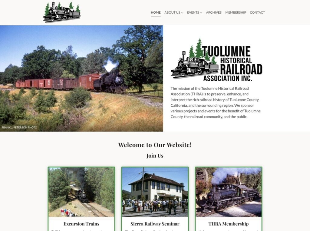 THRA homepage